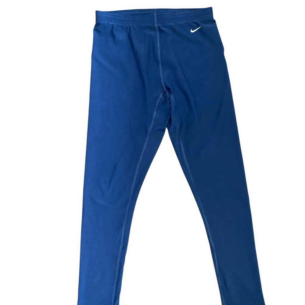 Nike Navy Leggings Women Sz Medium. Running, Exercise, Yoga, Workout,Activewear
